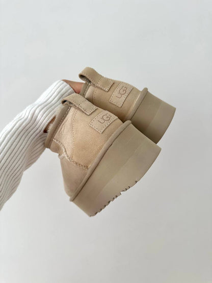 UGG Ultra Mini Beige Platform - oceanhype - 