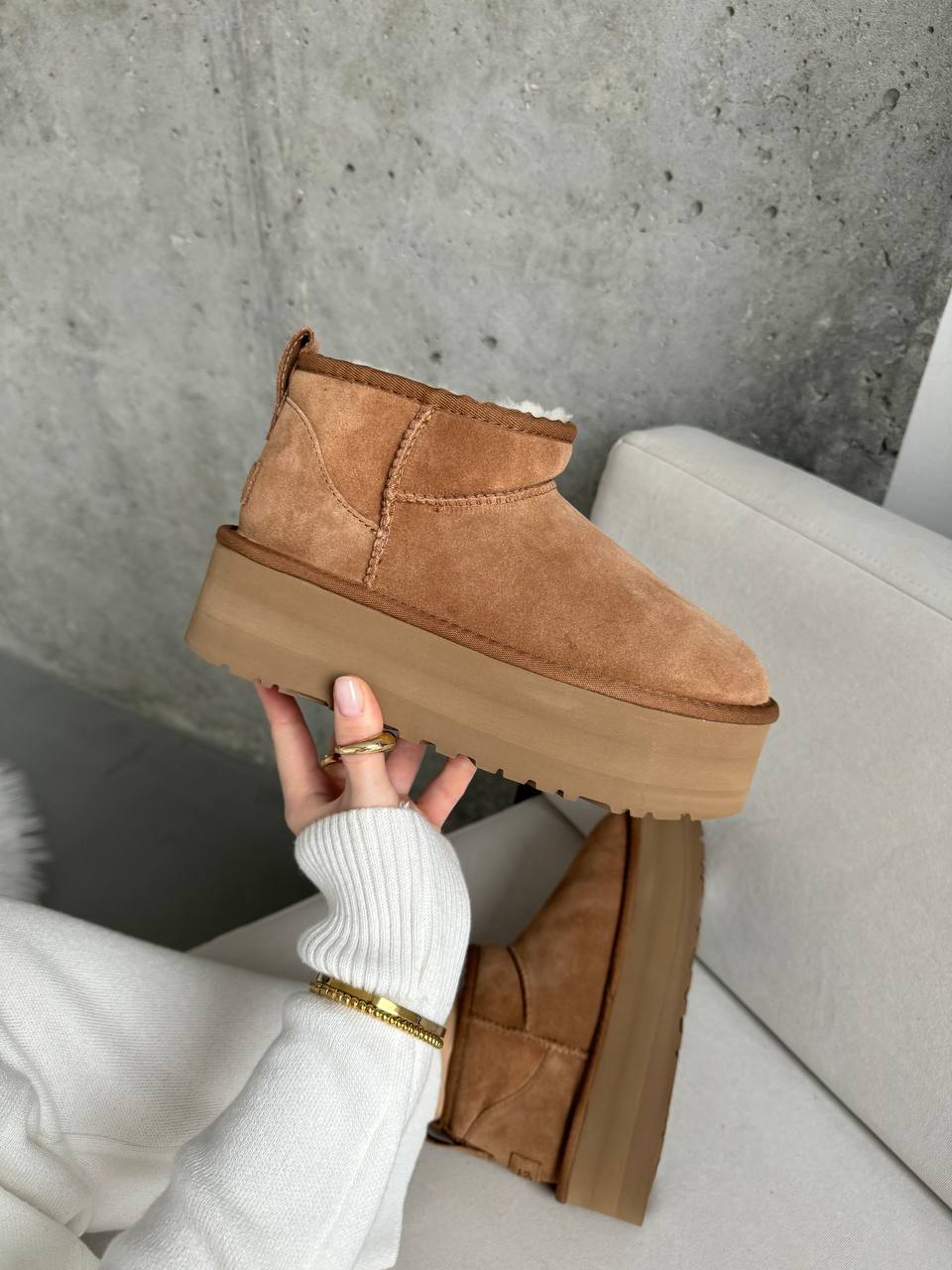 UGG Ultra Mini Platform Ginger - oceanhype - 