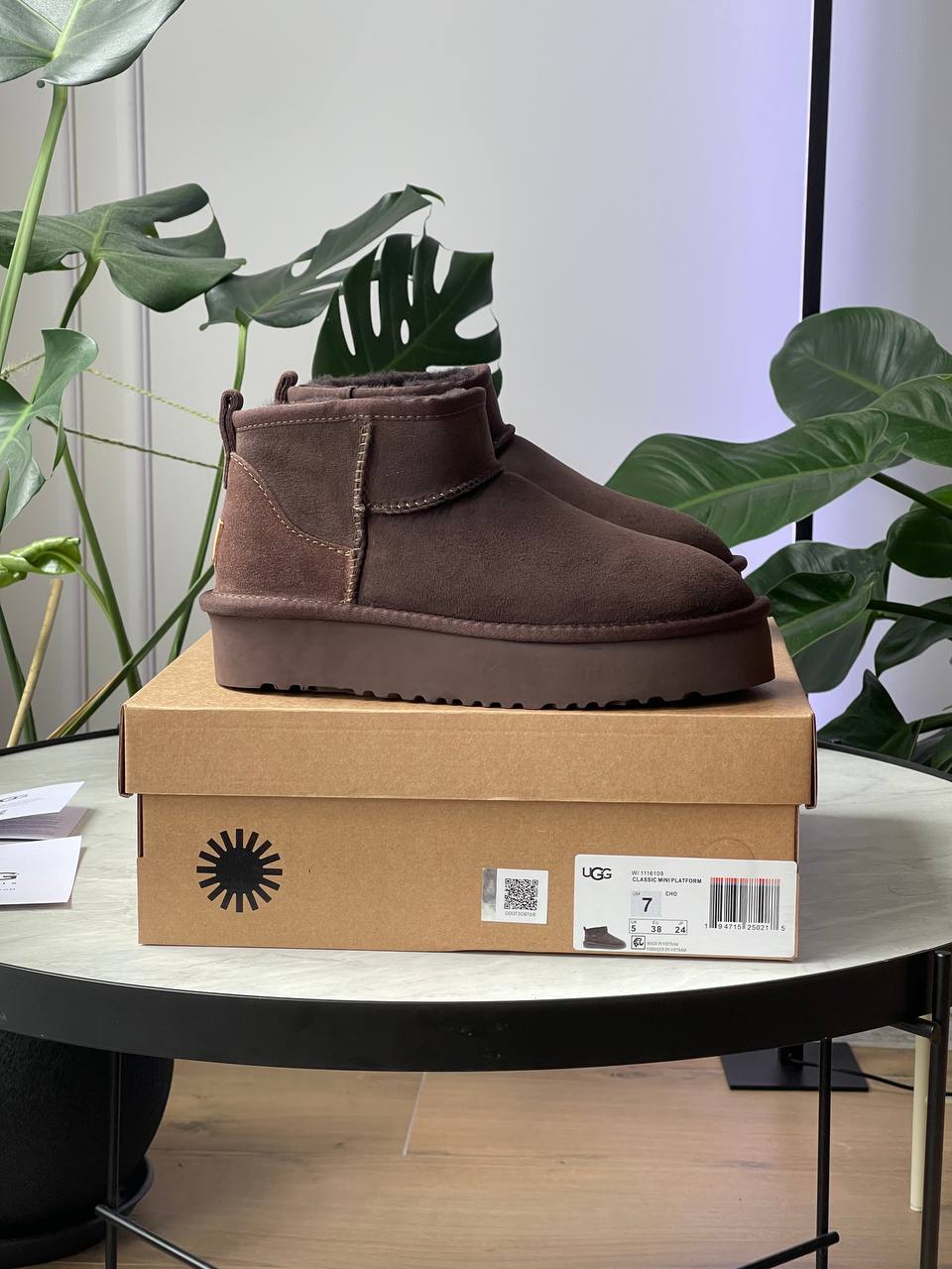 UGG Ultra Mini Brown Platform - oceanhype - 