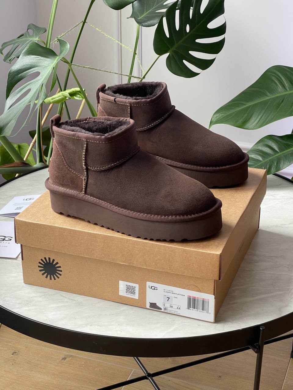 UGG Ultra Mini Brown Platform - oceanhype - 