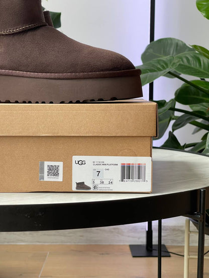 UGG Ultra Mini Brown Platform - oceanhype - 