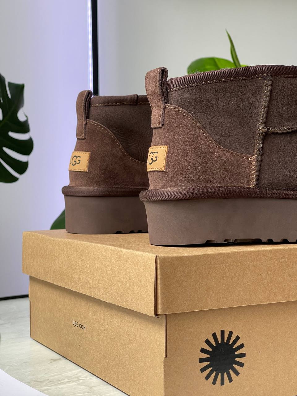 UGG Ultra Mini Brown Platform - oceanhype - 