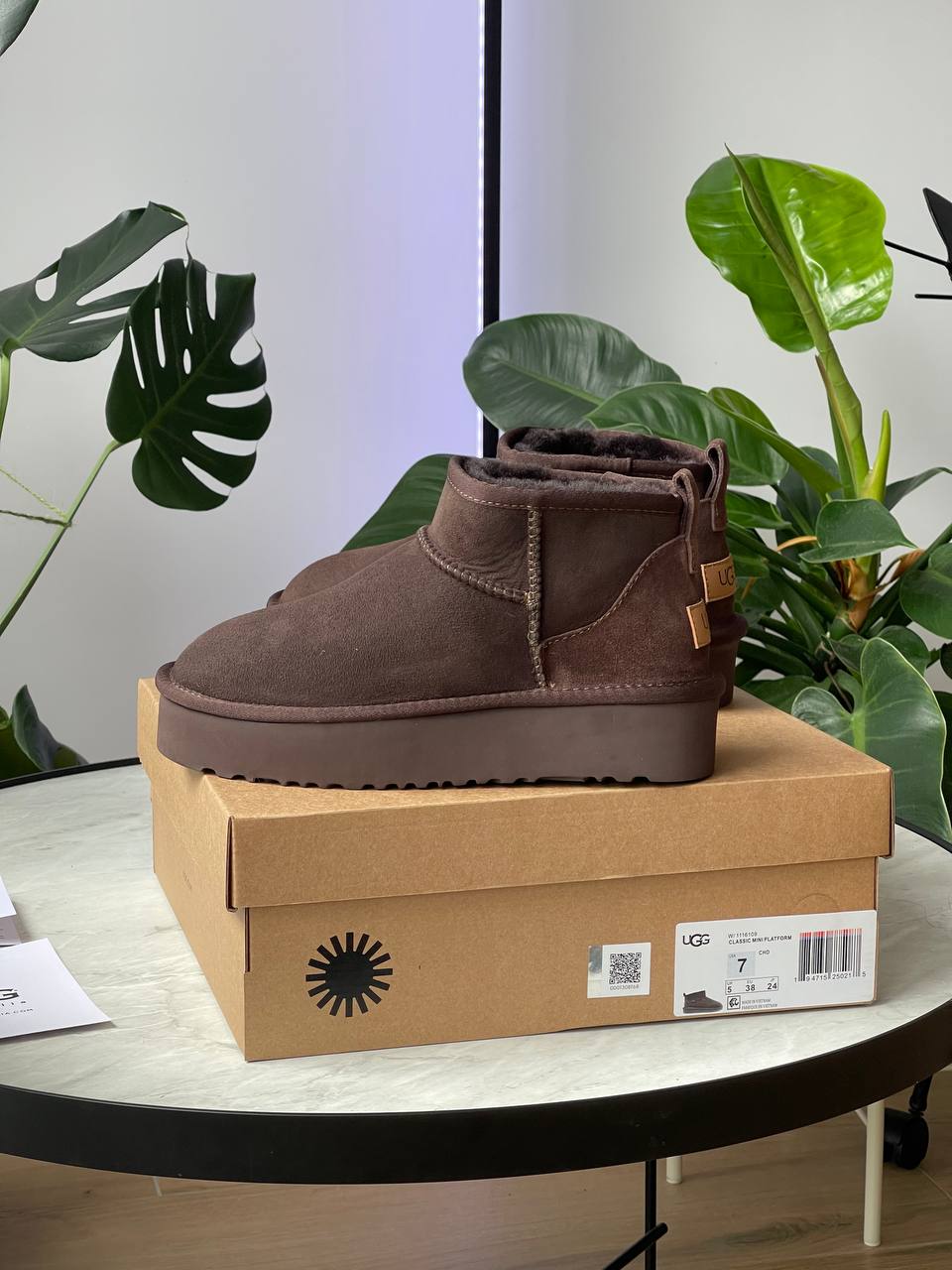 UGG Ultra Mini Brown Platform - oceanhype - 