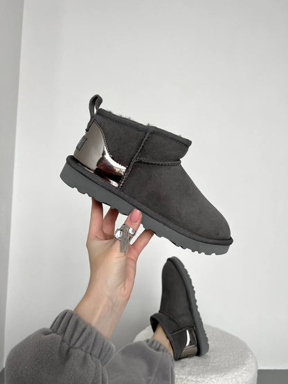UGG Classic Ultra Mini Gray Lacquer - oceanhype - 