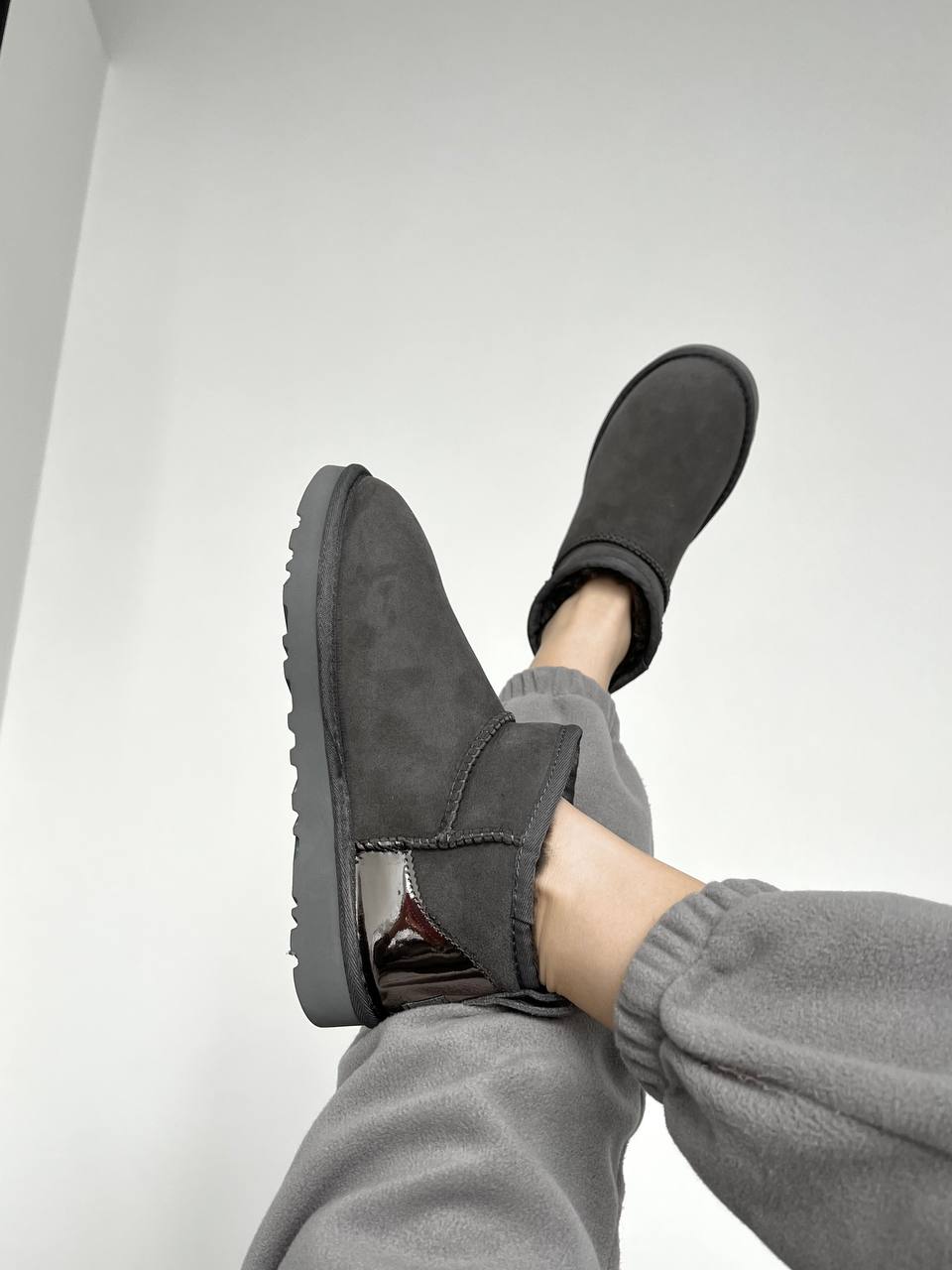 UGG Classic Ultra Mini Gray Lacquer - oceanhype - 