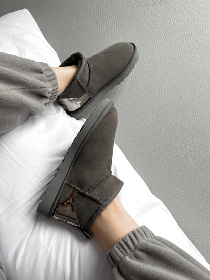 UGG Classic Ultra Mini Gray Lacquer - oceanhype - 