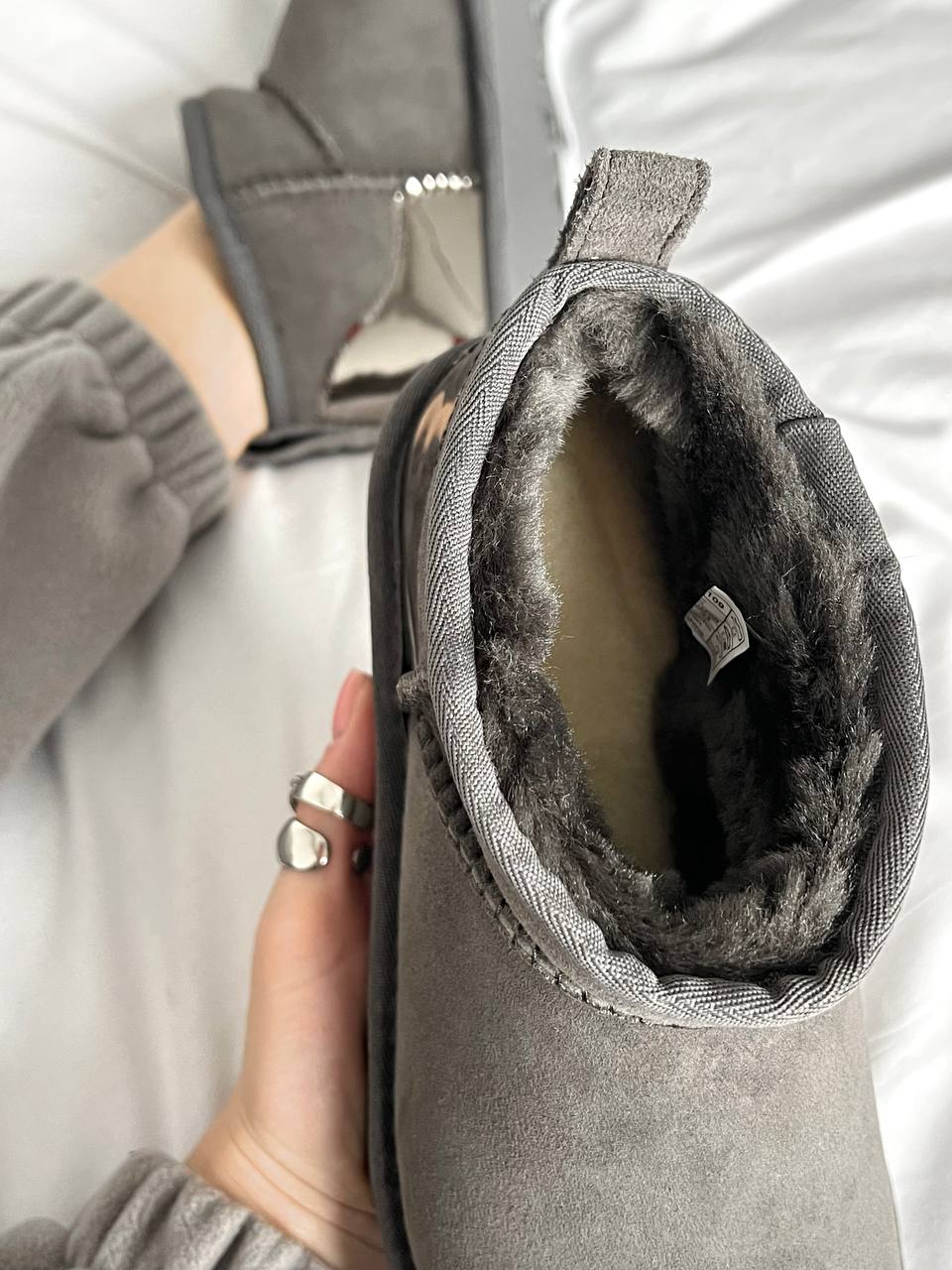 UGG Classic Ultra Mini Gray Lacquer - oceanhype - 