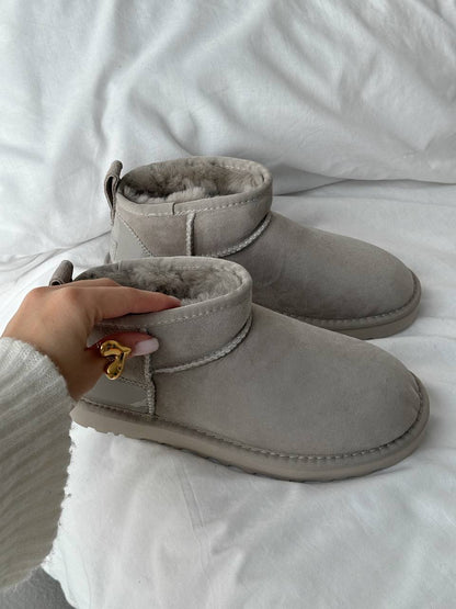 UGG Classic Ultra Mini Light Grey Lacquer - oceanhype - 