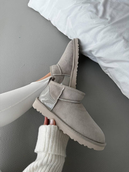 UGG Classic Ultra Mini Light Grey Lacquer - oceanhype - 