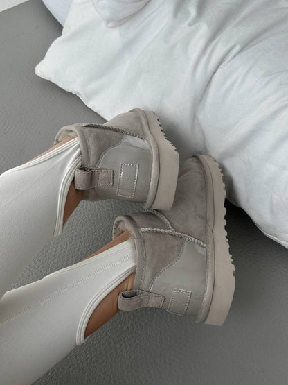 UGG Classic Ultra Mini Light Grey Lacquer - oceanhype - 
