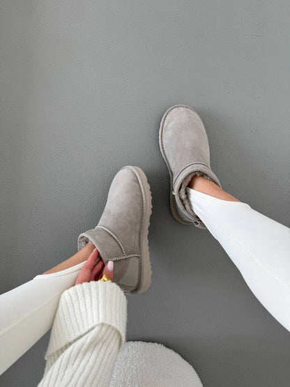 UGG Classic Ultra Mini Light Grey Lacquer - oceanhype - 