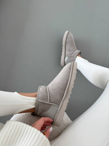 UGG Classic Ultra Mini Light Grey Lacquer - oceanhype - 