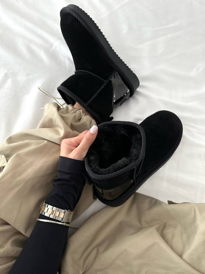 UGG Classic Mini Black Metallic - oceanhype - 