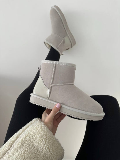 UGG Classic Mini Light Grey Lacquer - oceanhype - 