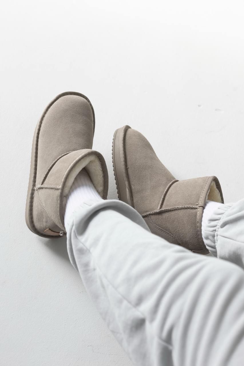 UGG Classic Mini Beige Grey - oceanhype - 