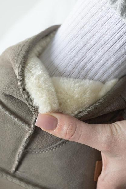 UGG Classic Mini Beige Grey - oceanhype - 
