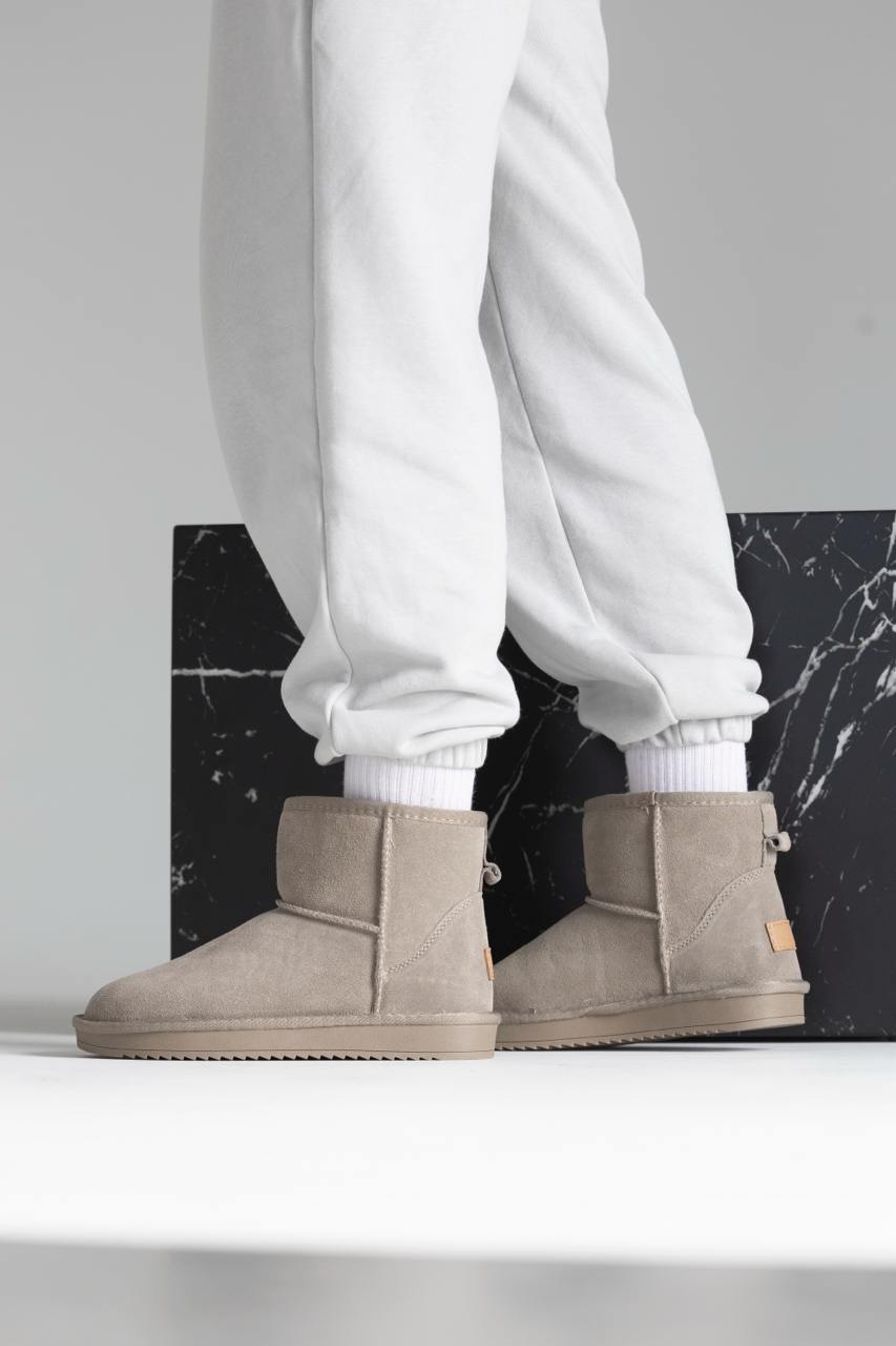 UGG Classic Mini Beige Grey - oceanhype - 