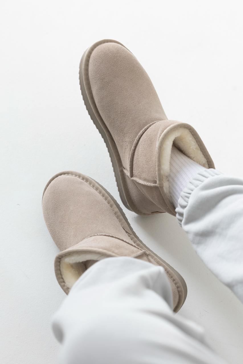 UGG Classic Mini Dark Beige - oceanhype - 