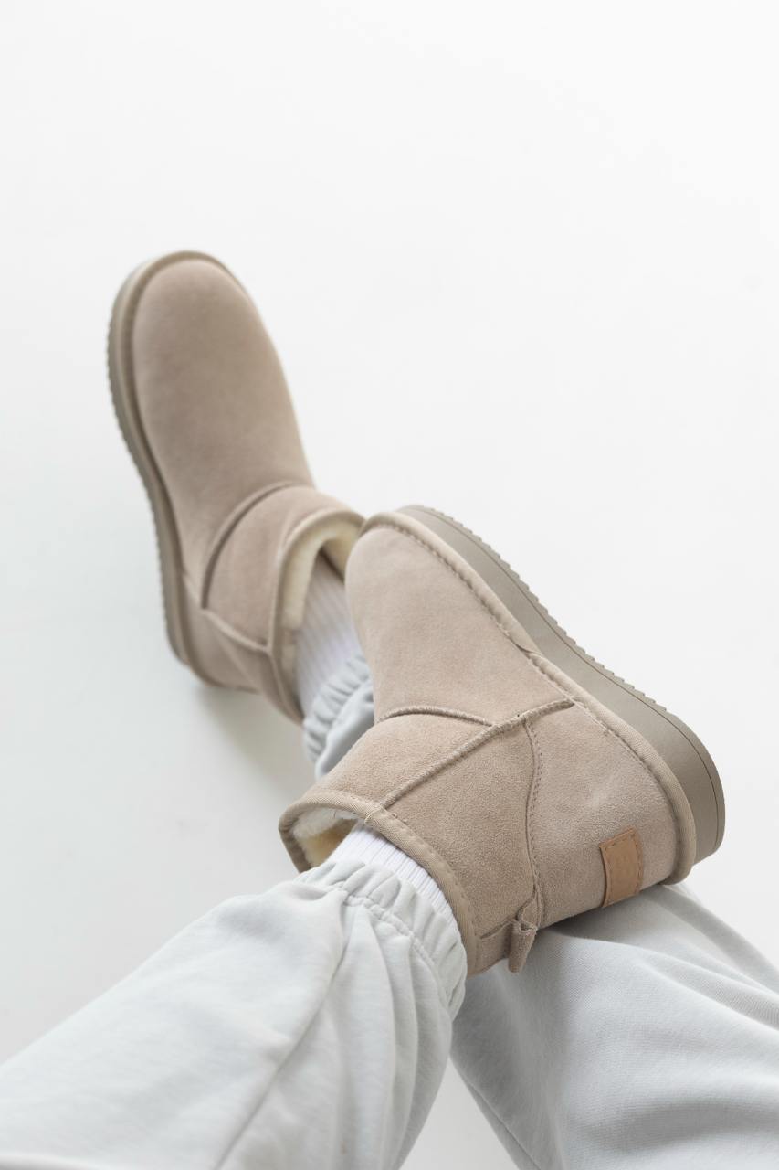 UGG Classic Mini Dark Beige - oceanhype - 