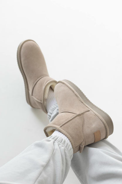 UGG Classic Mini Dark Beige - oceanhype - 