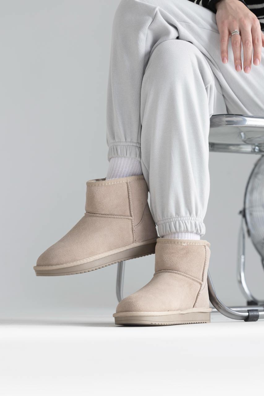 UGG Classic Mini Dark Beige - oceanhype - 