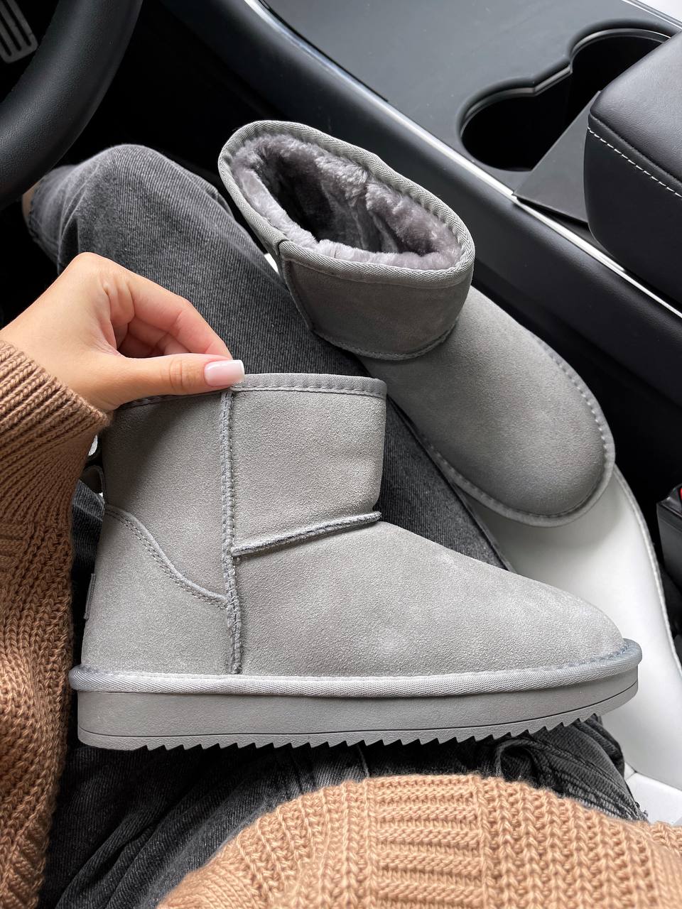 UGG Classic Mini Light Grey - oceanhype - 