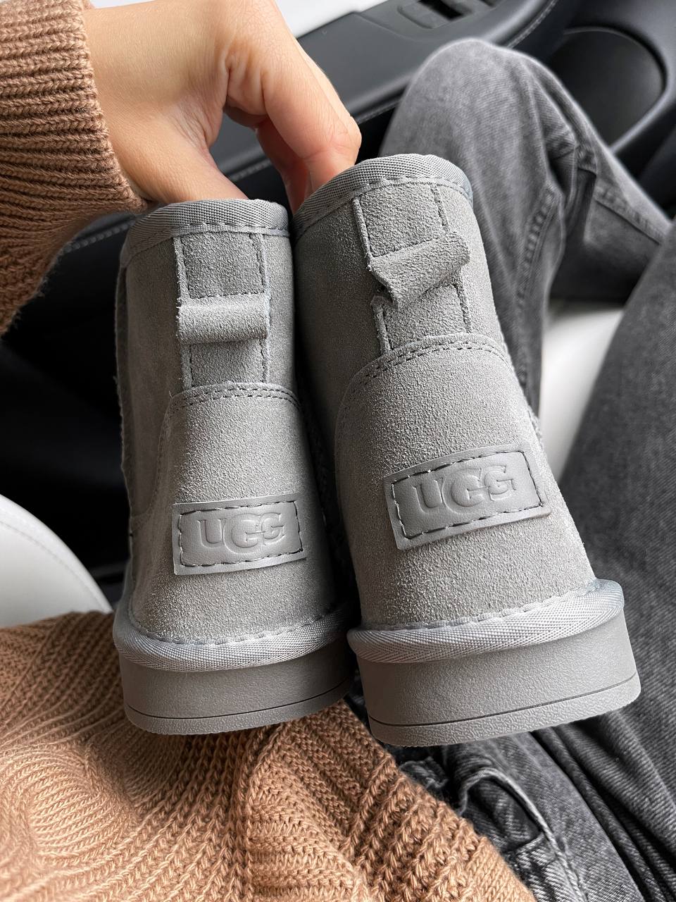 UGG Classic Mini Light Grey - oceanhype - 