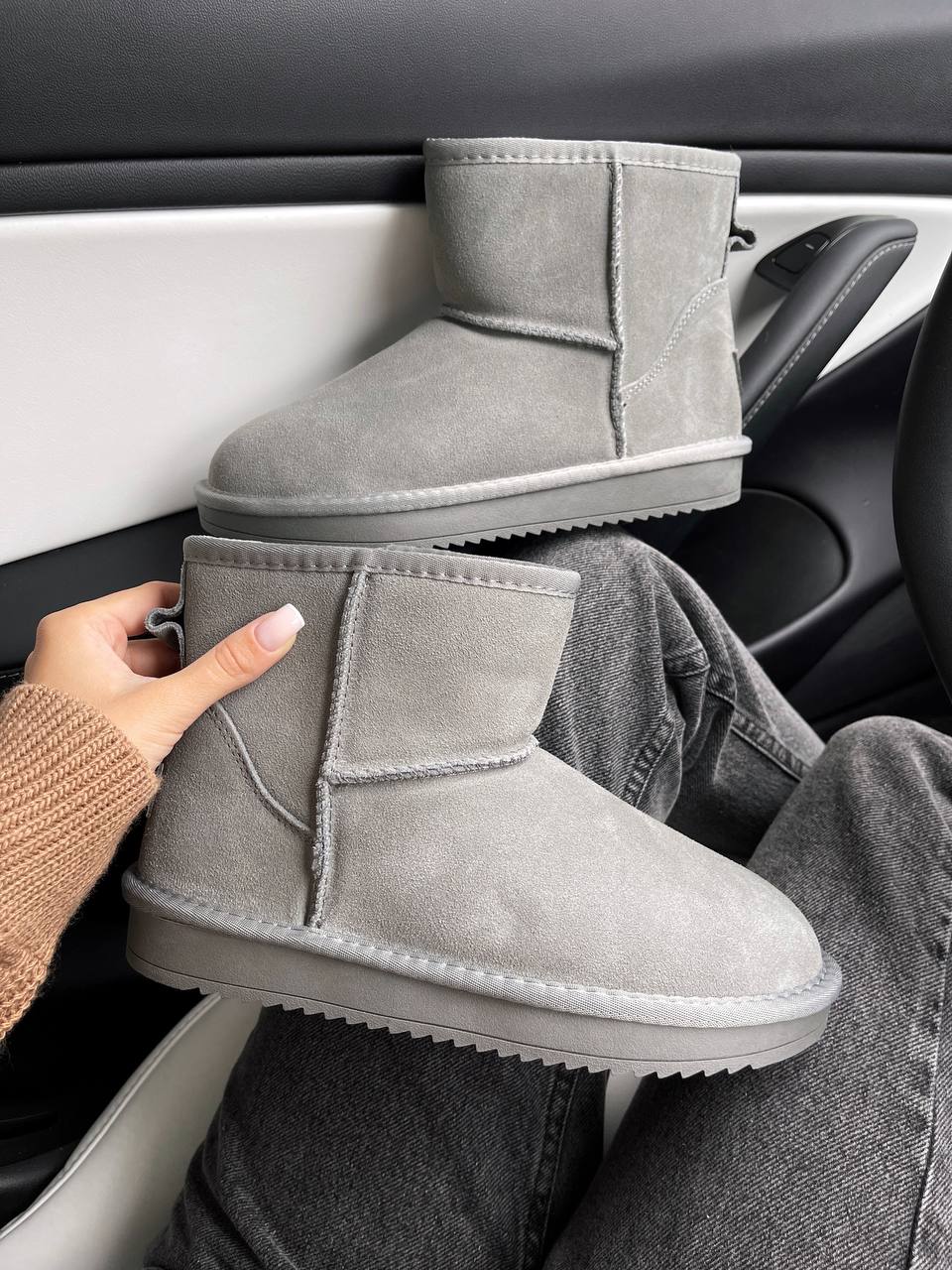 UGG Classic Mini Light Grey - oceanhype - 