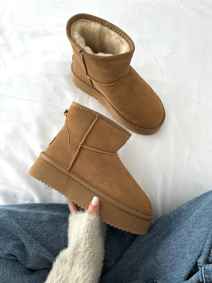 UGG Classic Mini Platform Brown - oceanhype - 