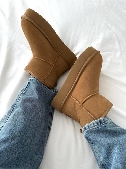 UGG Classic Mini Platform Brown - oceanhype - 
