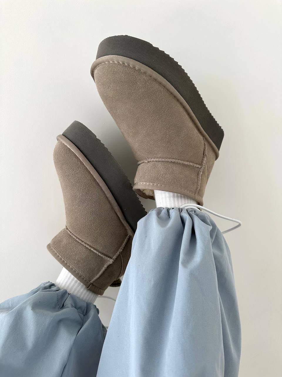 UGG Classic Ultra Mini Platform Khaki - oceanhype - 