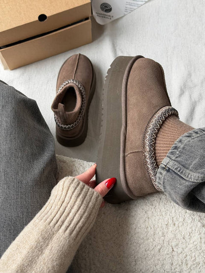 UGG Tasman Platform Sock Dusted Cocoa - oceanhype - 