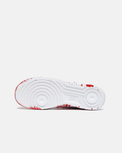 Nike Air Force 1 Custom Blood White Red - oceanhype - 