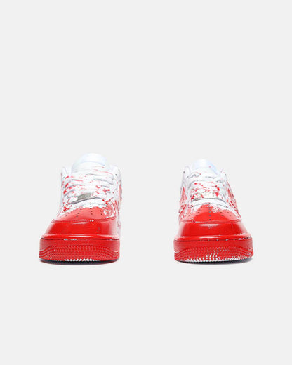 Nike Air Force 1 Custom Blood White Red - oceanhype - 