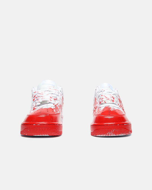Nike Air Force 1 Custom Blood White Red - oceanhype - 