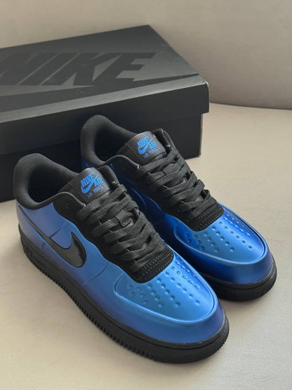 Nike Air Force Low 1 Foamposite Blue - oceanhype - 