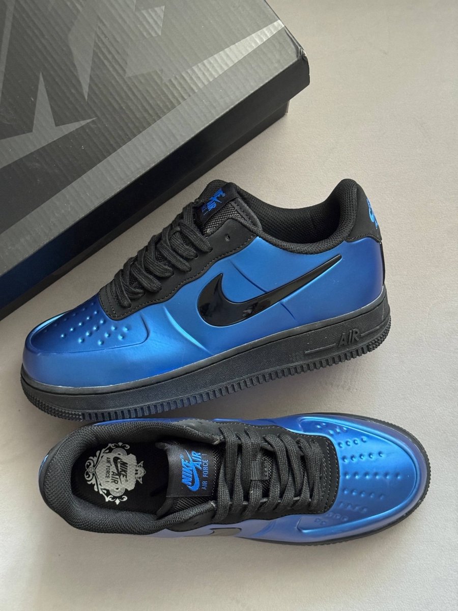 Nike Air Force Low 1 Foamposite Blue - oceanhype - 