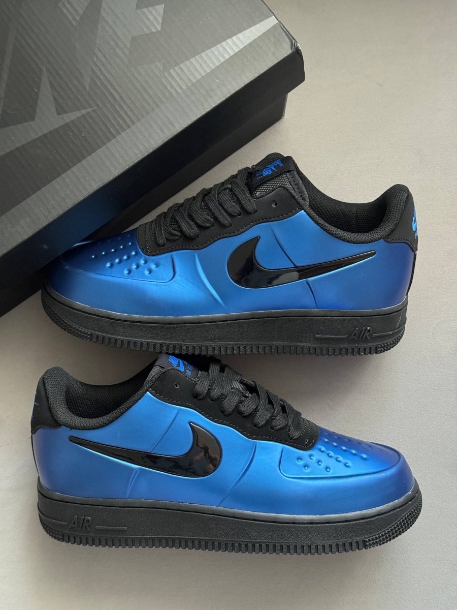 Nike Air Force Low 1 Foamposite Blue - oceanhype - 