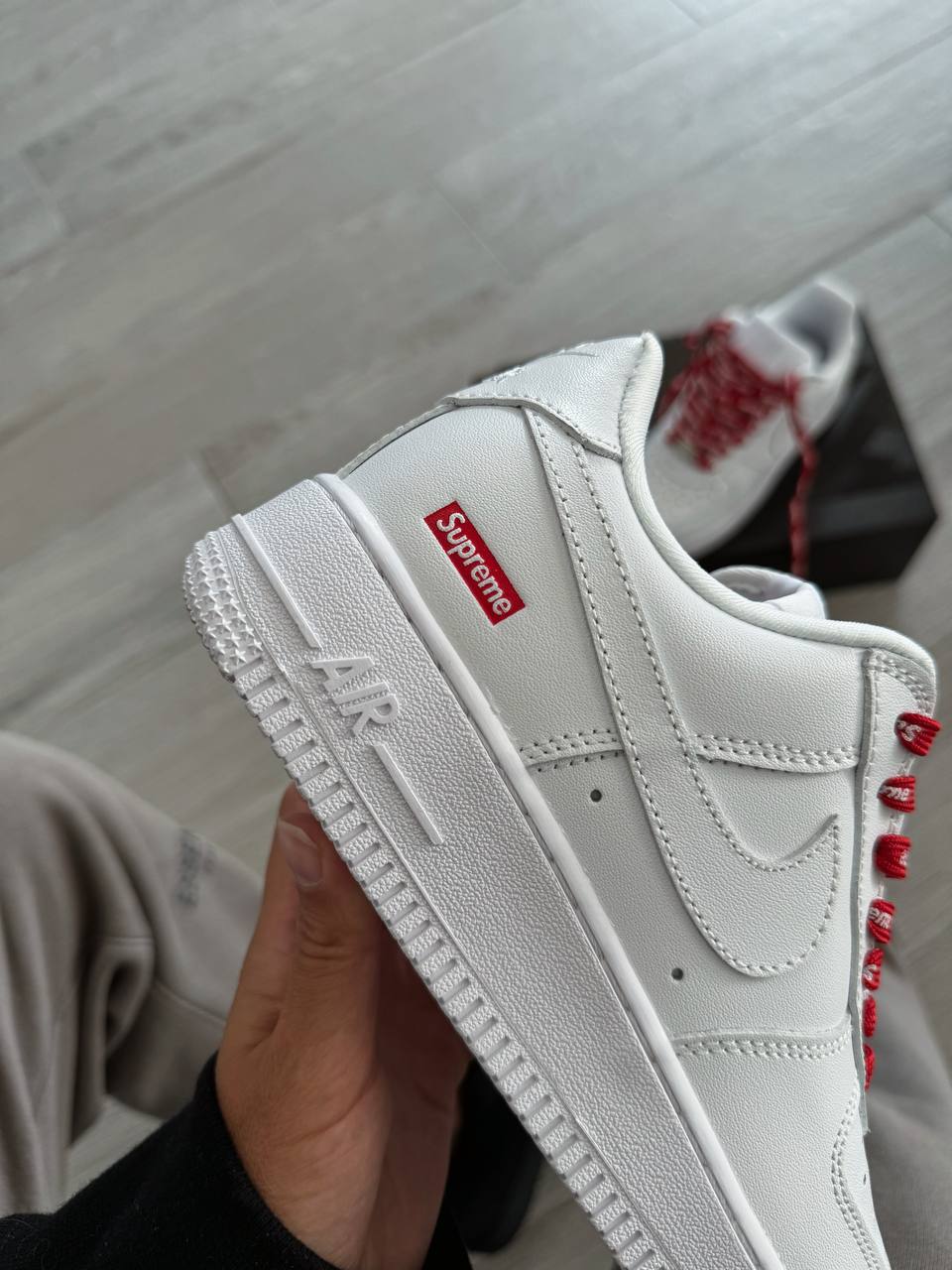 Nike Air Force 1 Low Supreme White - oceanhype - 