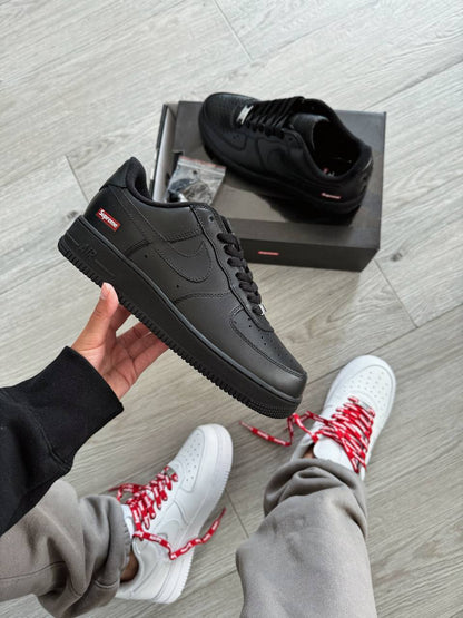 Nike Air Force 1 Low Supreme Black - oceanhype - 