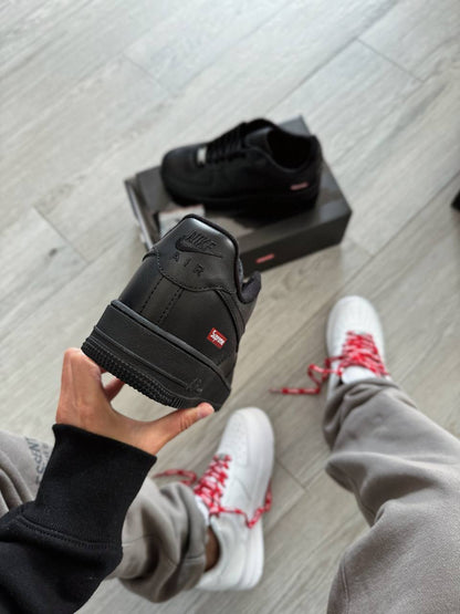 Nike Air Force 1 Low Supreme Black - oceanhype - 
