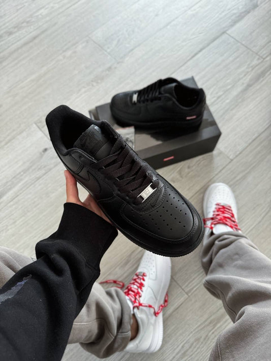 Nike Air Force 1 Low Supreme Black - oceanhype - 