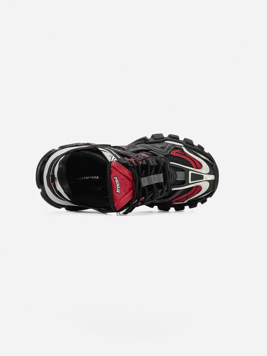Balenciaga Track 2 Trainer Black Red - oceanhype -