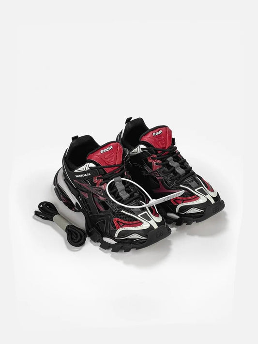 Balenciaga Track 2 Trainer Black Red - oceanhype -