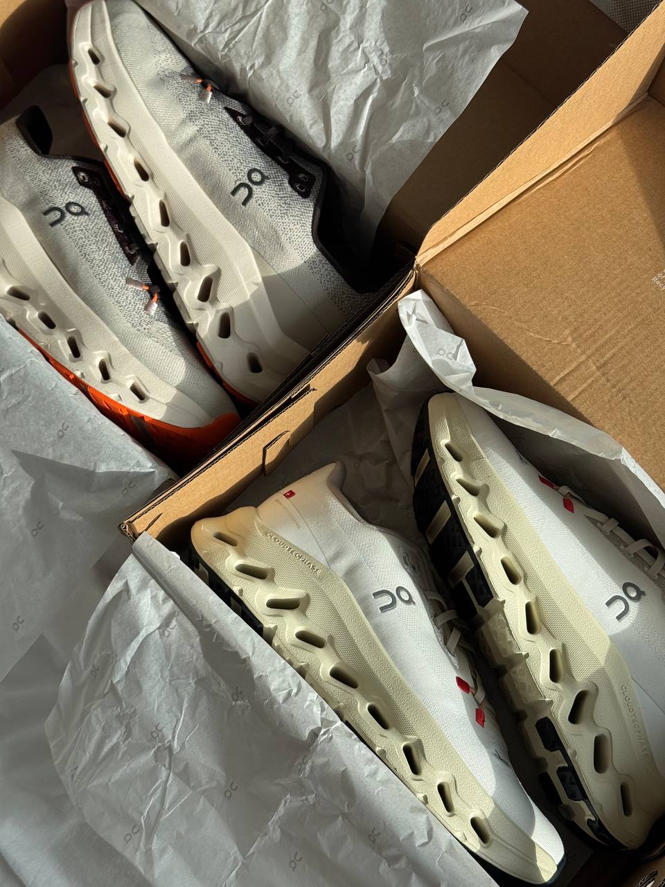 On Loewe x Cloudtilt Beige Black Orange - oceanhype - 