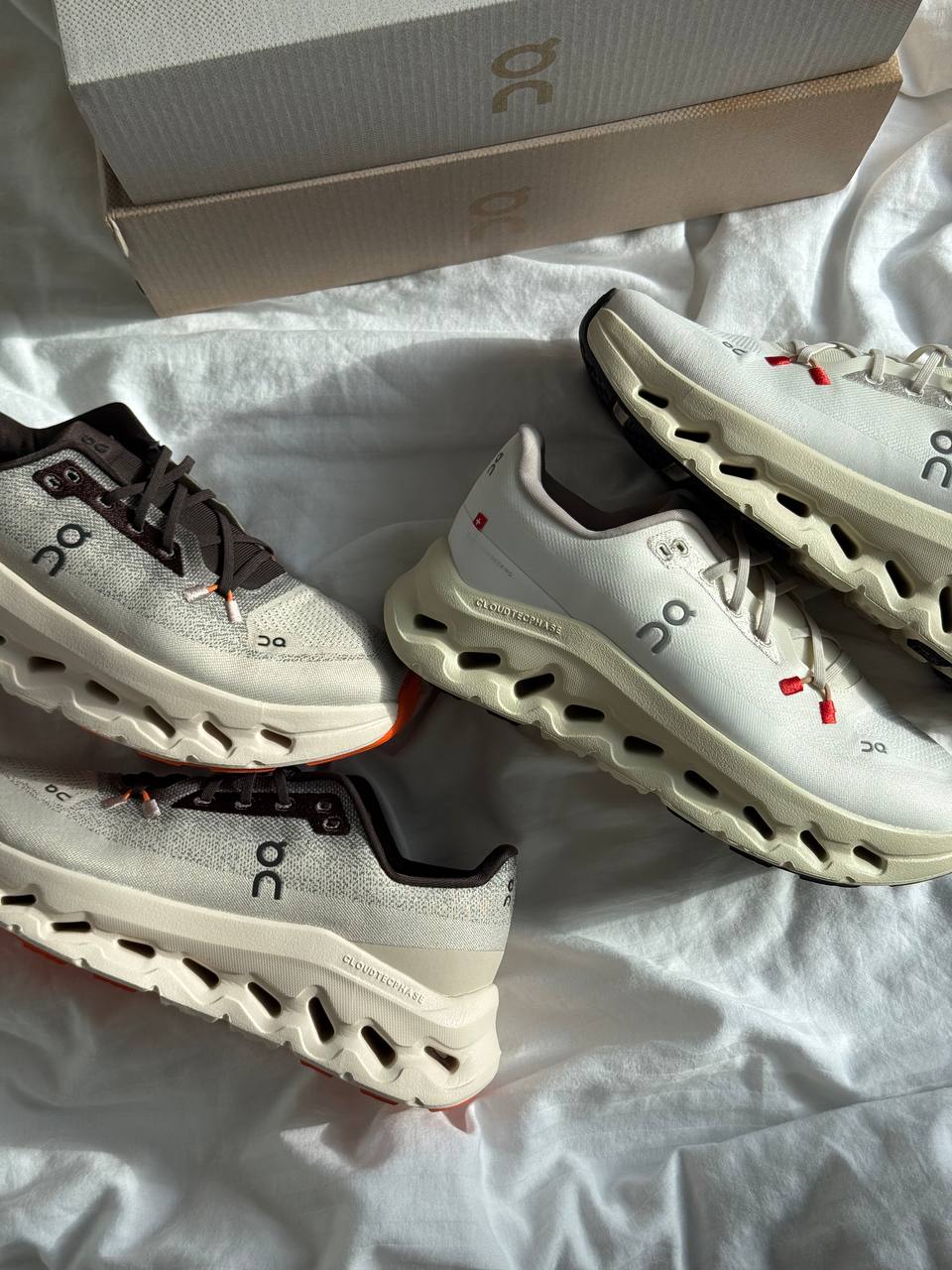 On Loewe x Cloudtilt Beige Black Orange - oceanhype - 