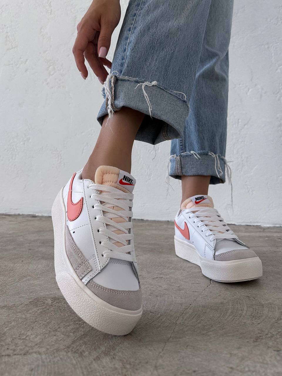 Nike Blazer Low Platform Pink - oceanhype - 