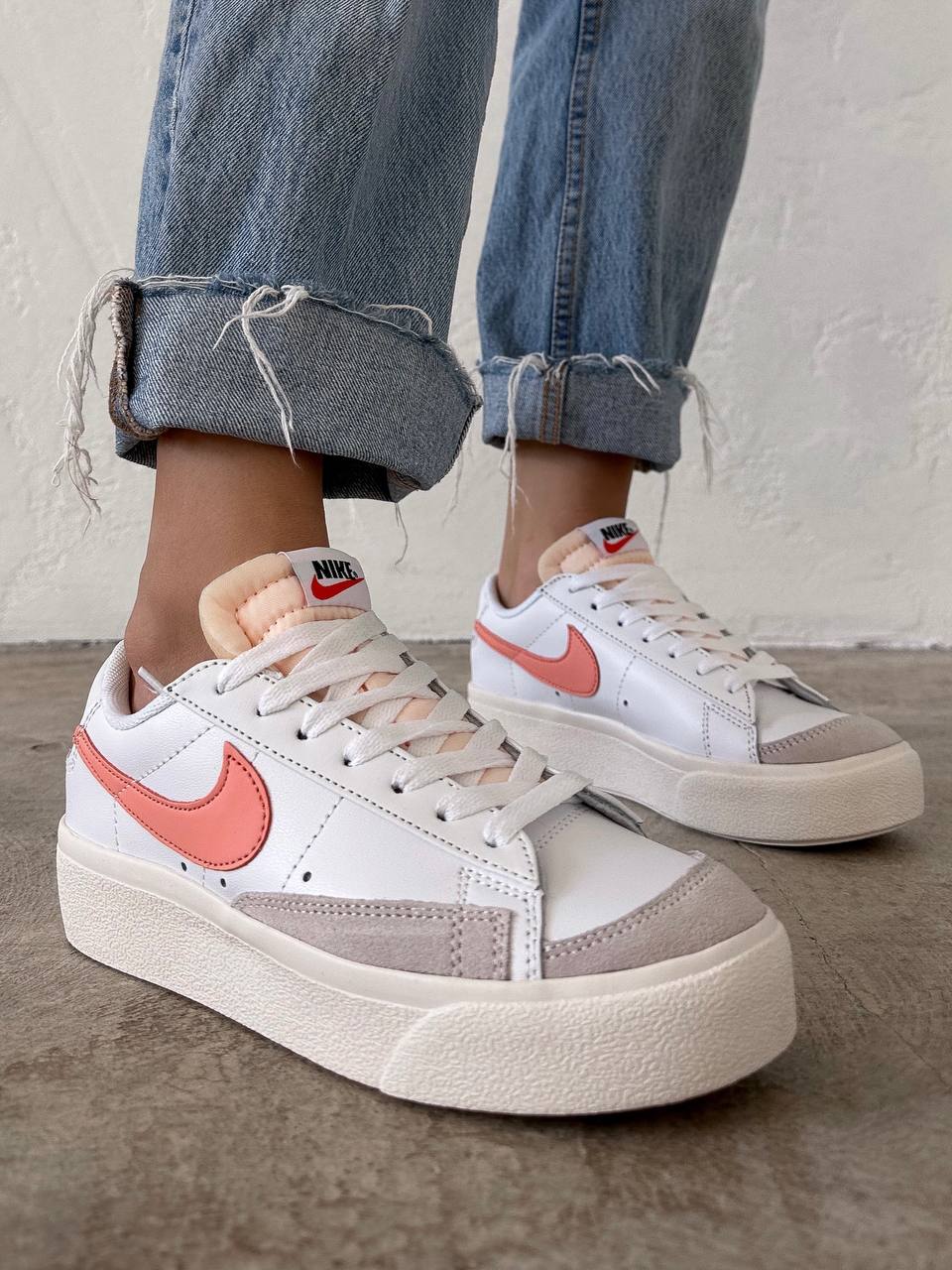 Nike Blazer Low Platform Pink - oceanhype - 
