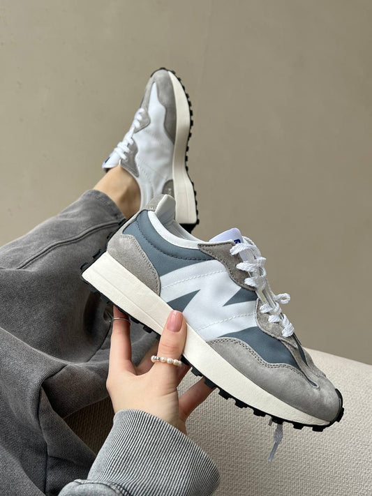 New Balance 327 White Grey - oceanhype - 