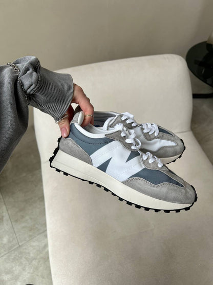 New Balance 327 White Grey - oceanhype - 